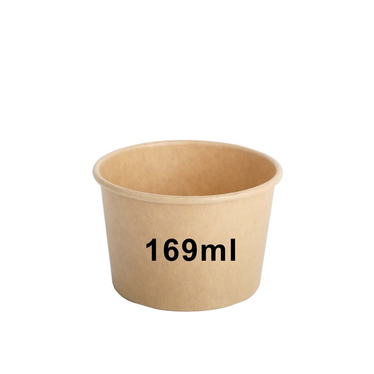 Disposable Kraft Paper Ice Cream Cups