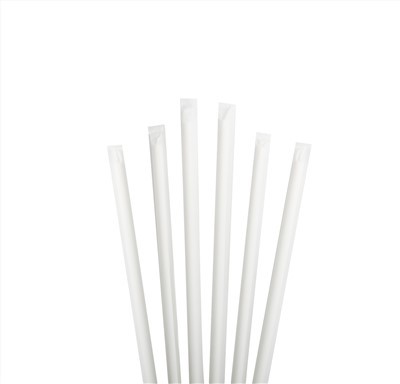 Kertas Putih Dibalut Straws