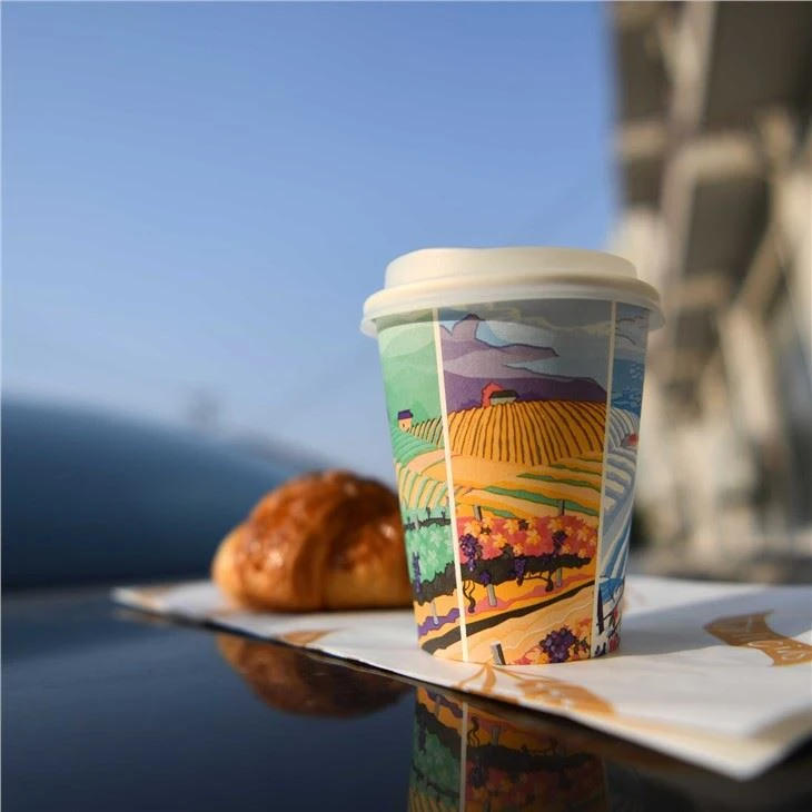 Water Based Coating Disposable Cups Recyclable