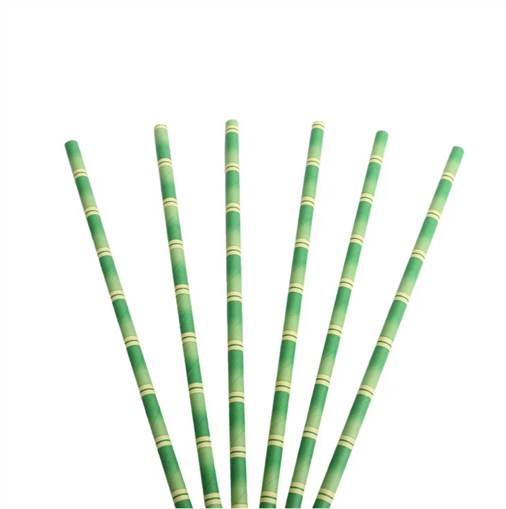 Wholesale White Paper Wrapped Straws